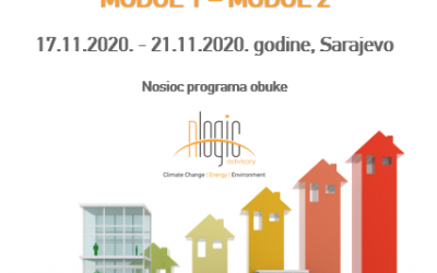 Program stručnog osposobljavanje lica koja vrše izradu energijskog audita i certificiranja objekata sa jednostavnim i složenim tehničkim sistemima MODUL 1 i MODUL 2