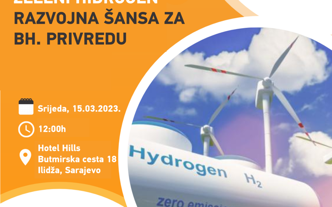 Zeleni hidrogen – razvojna šansa za bh. privredu