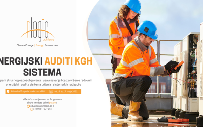 OBUKA ZA STRUČNO OSPOSOBLJAVLJANJE I USAVRŠAVANJE LICA KOJA ĆE RADITI ENERGIJSKE AUDITE U KGH SISTEMIMA