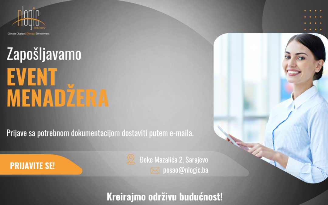K O N K U R S za otvorenu poziciju event menadžera